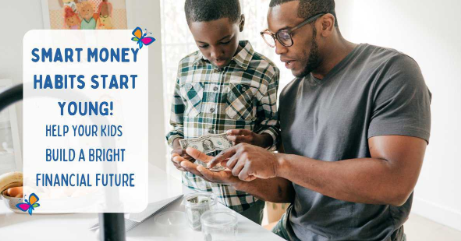 An illustration showing the benefits of saving money from a young age